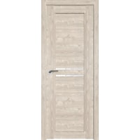Межкомнатная дверь ProfilDoors 2.75XN L 90x200 (каштан светлый, стекло белый триплекс)