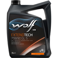 Трансмиссионное масло Wolf ExtendTech 75W-90 GL 5 5л