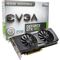 Видеокарта EVGA GeForce GTX 960 4GB GDDR5 FTW Gaming ACX 2.0+ [04G-P4-3969-KR]
