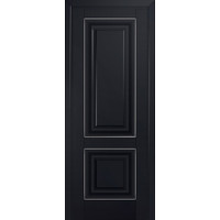 Межкомнатная дверь ProfilDoors 27U R Черный матовый
