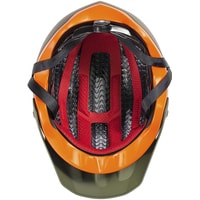 Cпортивный шлем Bontrager Rally WaveCel (L, зеленый/оранжевый)