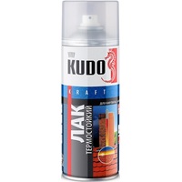 Лак Kudo KU-9006 Термостойкий универсальный 0.52 л