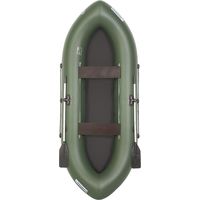 Гребная лодка Лоцман Турист 300 (зеленый)