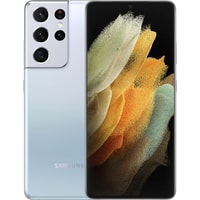 Смартфон Samsung Galaxy S21 Ultra 5G 12GB/128GB (серебряный фантом)