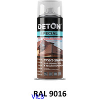 Грунт-эмаль Deton Special Для металлочереп. RAL 9016 0.52 л (белый транспортный)