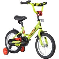Детский велосипед Novatrack Twist New 14 141TWIST.GN20 (зеленый/черный)