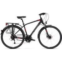 Велосипед Kross Trans 5.0 S 2020 (черный)
