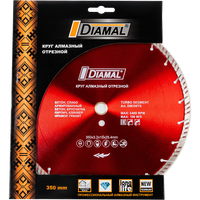 Отрезной диск алмазный  Diamal DM350TS.20 в Мозыре