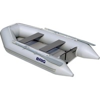 Моторно-гребная лодка BRIG Dingo D285W (серый)