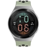 Умные часы Huawei Watch GT 2e Active HCT-B19 (черный/зеленый)