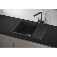 Кухонная мойка Granula ES-6202 (черный)