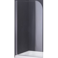 Стеклянная шторка для ванны Saniteco SN-21 140x80 (прозрачное стекло)
