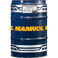 Моторное масло Mannol DIESEL TURBO 5W-40 208л