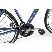 Велосипед Kross Evado 3.0 M black/blue matte (2016)