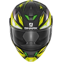 Мотошлем Shark Skwal 2 Draghal (черный/зеленый/желтый)