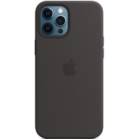 Чехол для телефона Apple MagSafe Silicone Case для iPhone 12 Pro Max (черный)