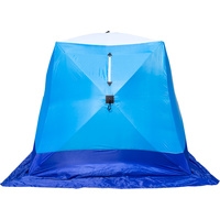 Палатка для зимней рыбалки Стэк Куб-3 Long (трехслойная, дышащая)