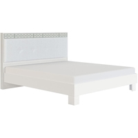 Кровать МСТ. Мебель Белла №1.4 1.8 180x200 с мягкой спинкой (рамух белый)