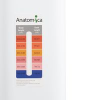 Парта Anatomica Premium Granda Plus (белый/серый)
