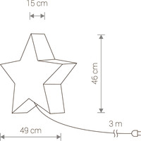 Садовый светильник-фигура Nowodvorski Star 9426