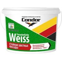 Краска Condor Fassadenfarbe Weiss 1.5 кг (белый)