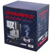Рожковая кофеварка MAUNFELD MF-721S Pro
