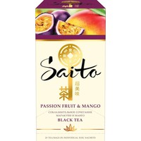 Черный чай Saito Passion Fruit & Mango 25 шт