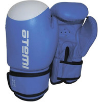 Боевые перчатки Atemi LTB-19009 (10 oz, синий/белый)