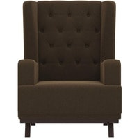 Интерьерное кресло Mebelico Джон Люкс 271 108480 (микровельвет, коричневый)