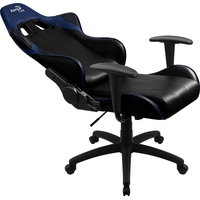 Кресло AeroCool AC100 AIR (черный/синий)