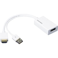 Адаптер Kramer Electronics HDMI - DisplayPort ADC-HM/DPF (0.2 м, белый)