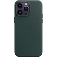 Чехол для телефона Apple MagSafe Leather Case для iPhone 14 Pro Max (зеленый лес)