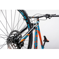 Велосипед Cube ACID 27.5 (голубой/оранжевый, 2017)
