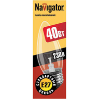 Лампочка Navigator NI-B E27 40 Вт [NI-B-40-230-E27-CL]