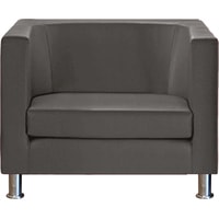 Интерьерное кресло Brioli Клос (экокожа, L21 серый)
