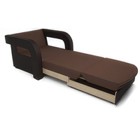 Кресло-кровать Мебель-АРС Кармен-2 (рогожка, шоколад)