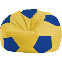Кресло-мешок Flagman Мяч М1.1-254 (желтый/синий)