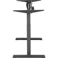 Стол для работы стоя ErgoSmart Electric Desk Compact 1360x800x36 мм (бетон чикаго/черный)