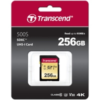 Карта памяти Transcend SDXC 500S 256GB