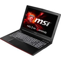 Игровой ноутбук MSI GE62 2QC-221RU Apache