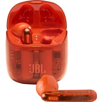 Наушники JBL Tune 225 TWS Ghost Edition (оранжевый)