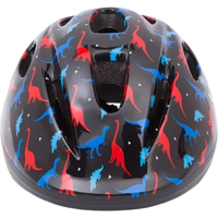 Cпортивный шлем Green Cycle Dino (черный/красный/синий)