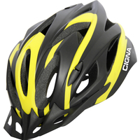 Cпортивный шлем Cigna WT-012 (L, чёрный/желтый)