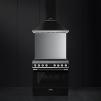 Кухонная плита Smeg Portofino CPF9GMBL (черный)