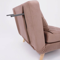 Кресло-кровать DiArt Элли 80 104191 (бежевый Велютто люкс 22/бук) в Орше