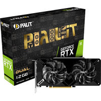 Видеокарта Palit GeForce RTX 2060 Dual 12GB NE62060018K9-1160C