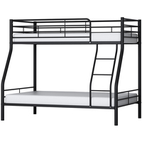 Двухъярусная кровать МебельСад Гранада 029.152 (черный)