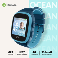 Детские умные часы Aimoto Ocean 4G (бирюзовый)