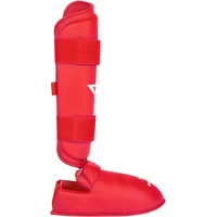 Защита голени и стопы Insane Ferrum IN22-SG200 (L, красный)