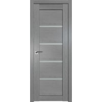 Межкомнатная дверь ProfilDoors 2.09XN L 50x200 (грувд серый, стекло матовое)
